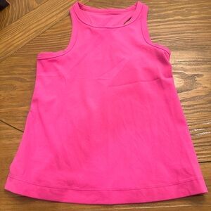 Align Waist length Racerback Tank size 4 Sonic Pink